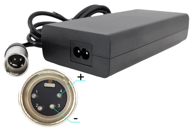 Powersmart Ladegerät BC1142-E (4-pol XLR) - 42,0V 3,0A - für Impulse 36V