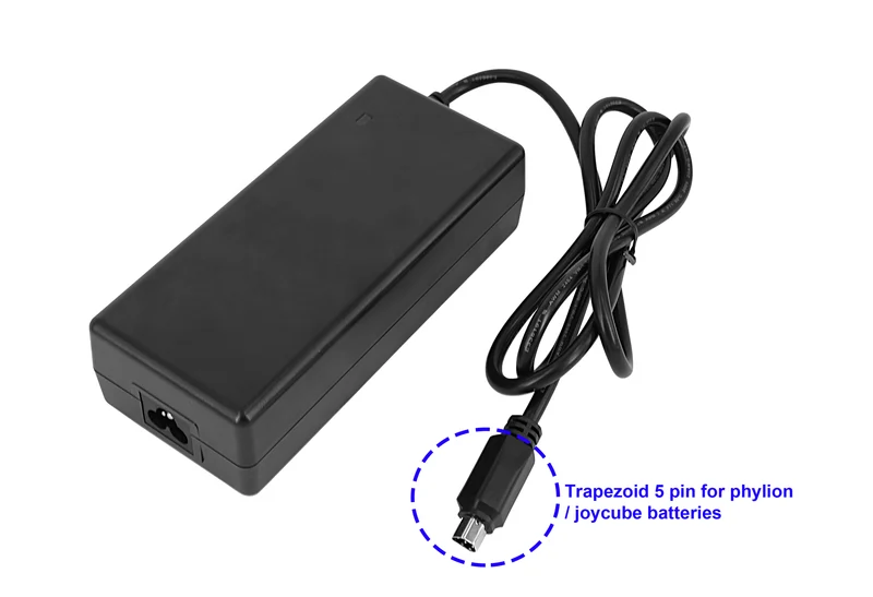 Powersmart Ladegerät für Phylion Akkus Typ Joycube JCEB / 36V 2A mit Trapezstecker