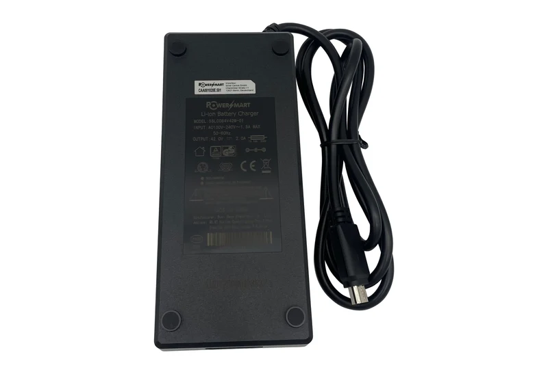Powersmart Ladegerät für Phylion Akkus Typ Joycube JCEB / 36V 2A mit Trapezstecker