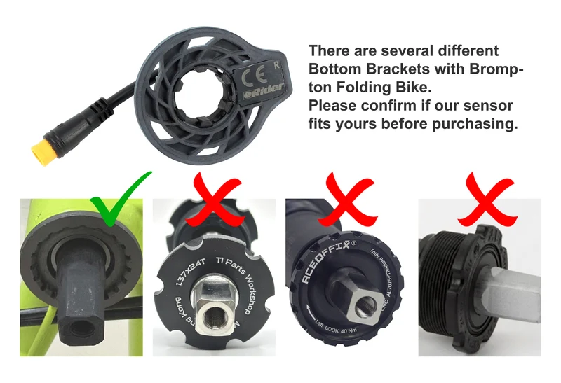 DIY-Umrüstsatz für Brompton-Faltrad 36V 8,7Ah/313,2Wh