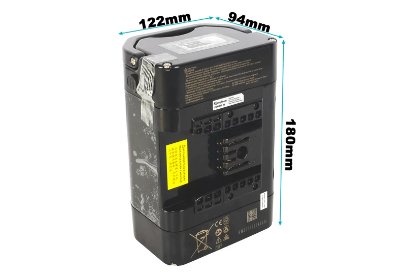 36V 14Ah/504Wh Akku für Stricker Lipo Lomo Pico, SFM Bikes Umbausatz