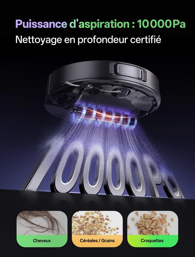 Vactidy & Vexilar | Cleanova W15 Robot Aspirateur Laveur