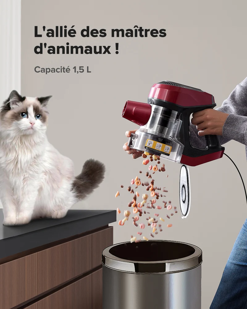 Vactidy & Vexilar | Blitz C8 Aspirateur Balai avec Fil