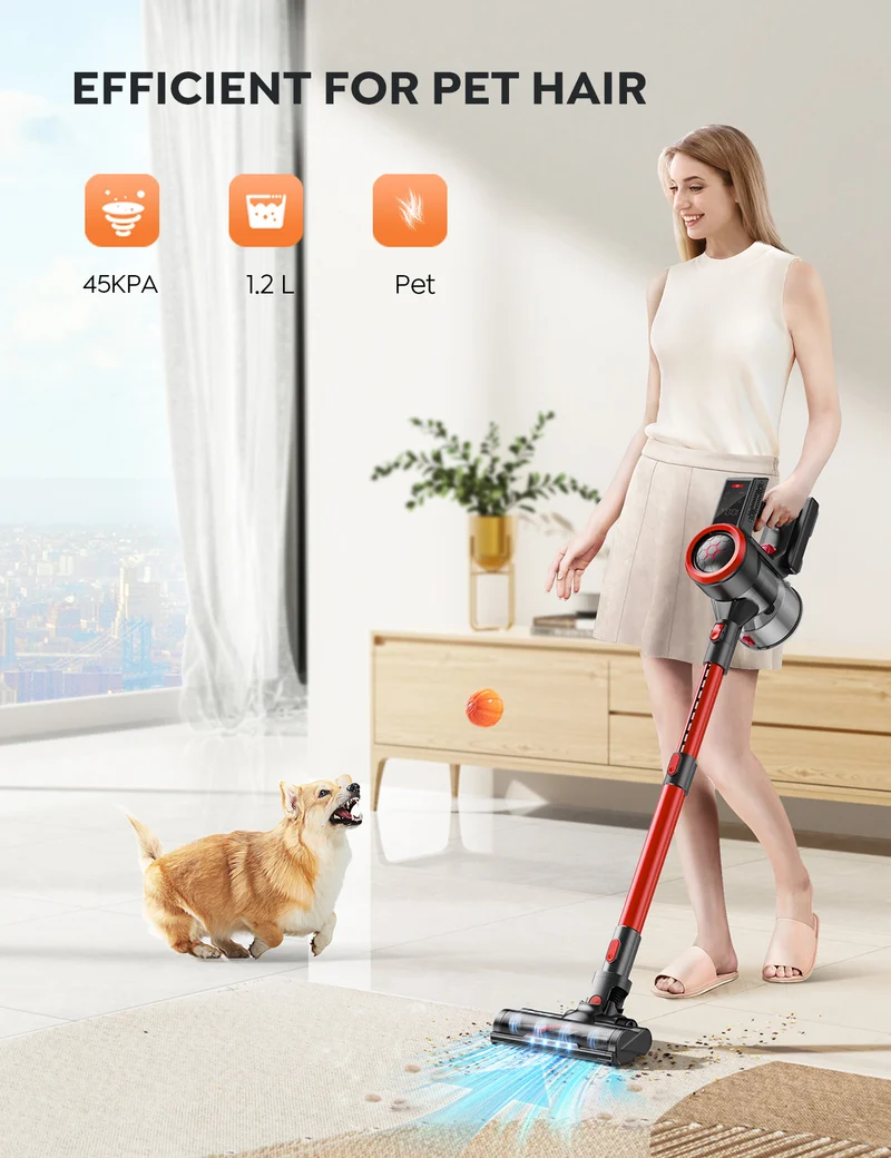 Buture JR700 Red Vacuum | Official Refurbished