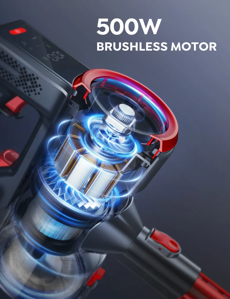 Buture JR700 Red Vacuum | Official Refurbished