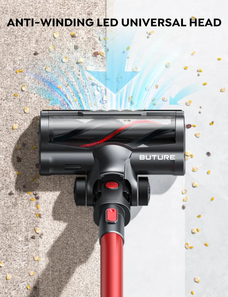 Buture JR700 Red Vacuum | Official Refurbished