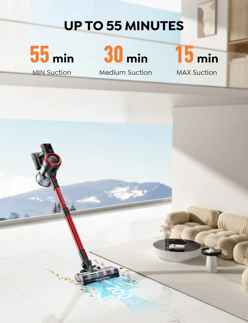 Buture JR700 Red Vacuum | Official Refurbished