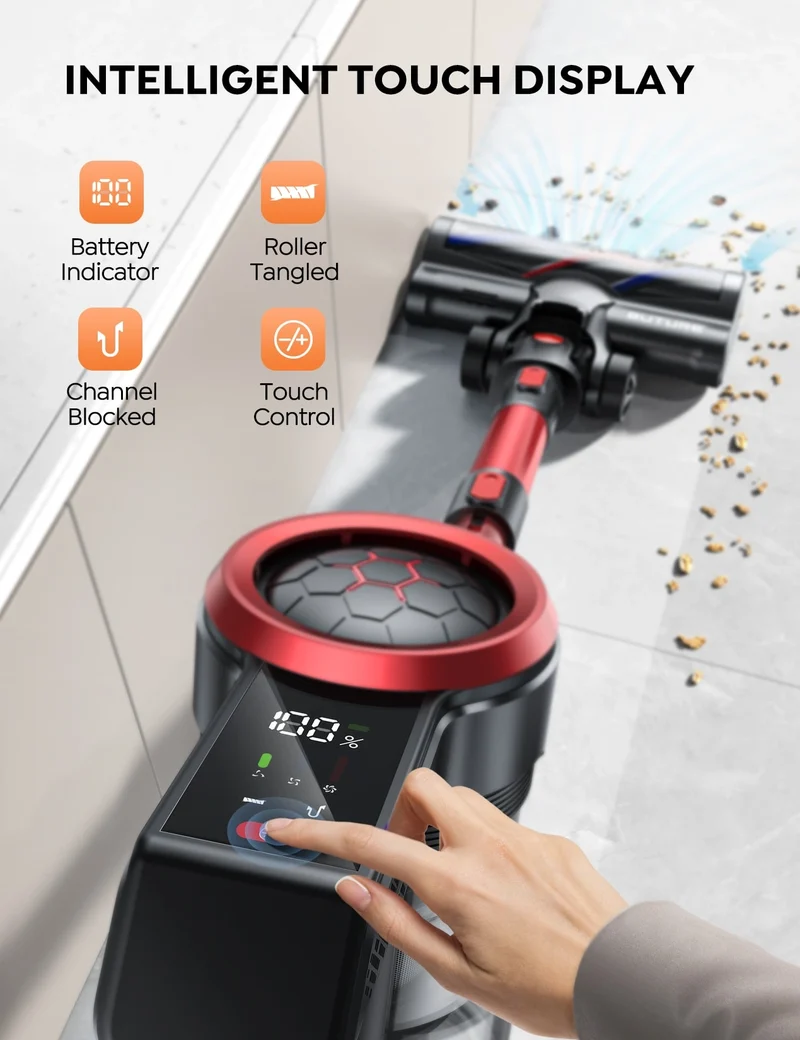 Buture JR700 Red Vacuum | Official Refurbished