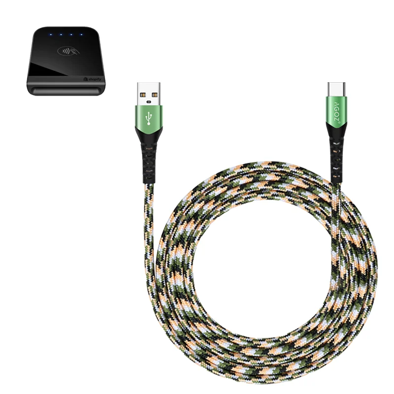 Câble USB-C Chargeur Rapide pour Lecteur de Carte Shopify Tap & Chip