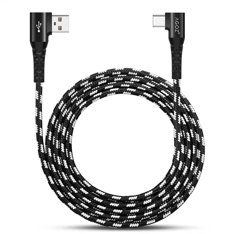 Câble chargeur USB-C 90 degrés pour lecteur de carte Shopify Tap & Chip