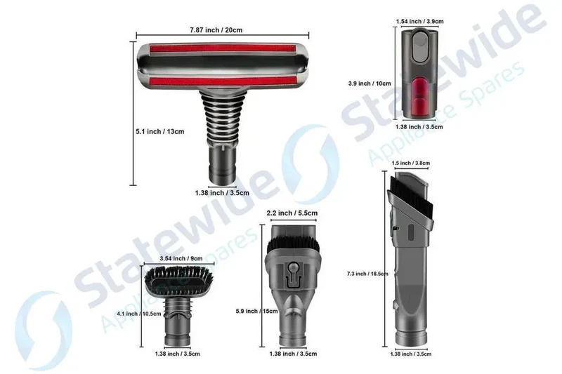DYSON Vacuum CLEANER TOOL Kit For V7/V8/V10/V11/V15 OUTSIZE - NON Genuine