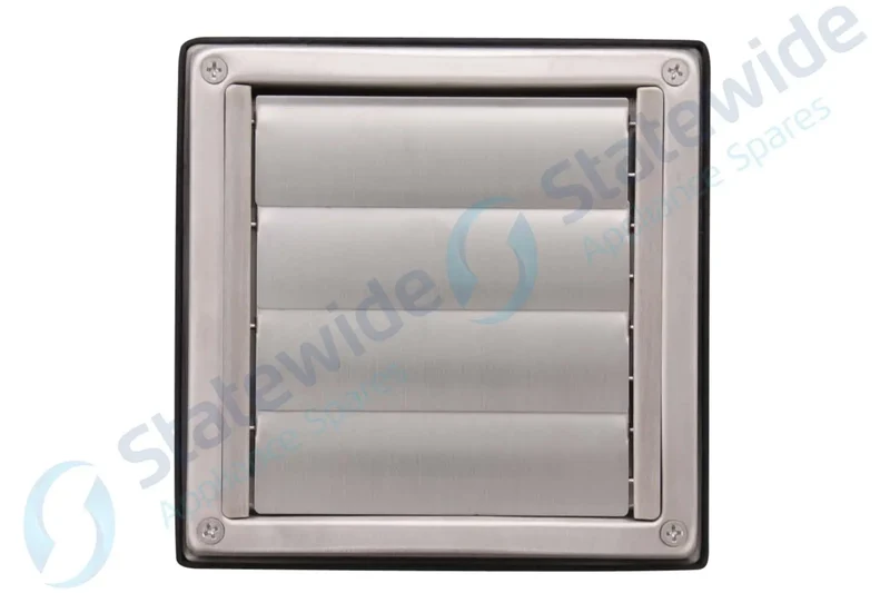 MAYTAG Dryer 100mm GRAVITY LOUVRE Wall Vent (Stainless Steel)-Genuine