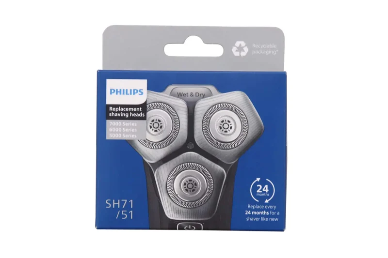 PHILIPS SHAVER Steel PRECISION BLADES SHAVING HEADS (SH71/51) S5898/38