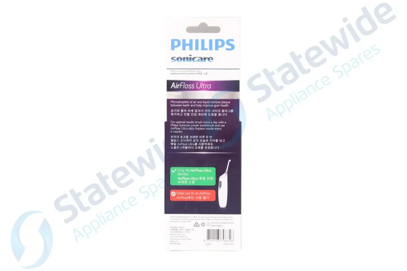 PHILIPS AIRFLOSS ULTRA Replacement Nozzle HEADS (2PC)