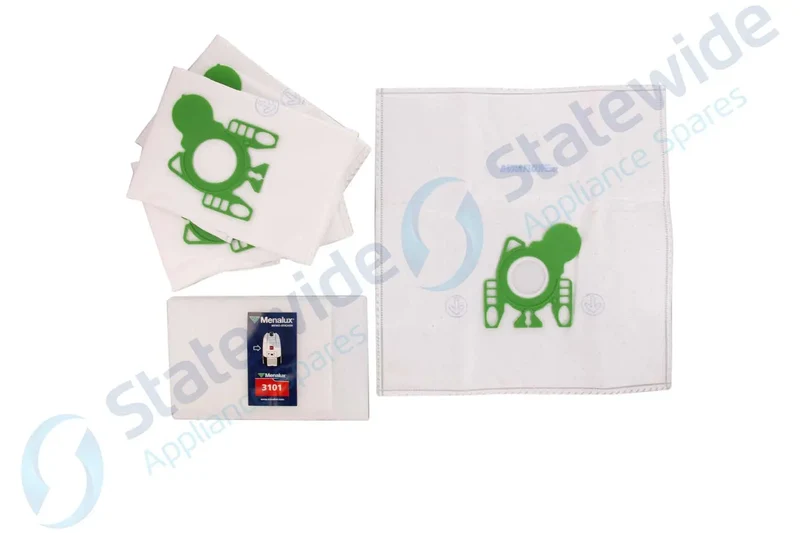 MENALUX MIELE GN SYNTHETIC Vacuum BAGS(4 Pack/filters)-NON Genuine