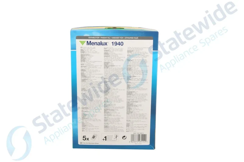 NLA; Menalux Volta U5010/U5011 Vacuum Synthetic Bags(5-Pack)-Genuine