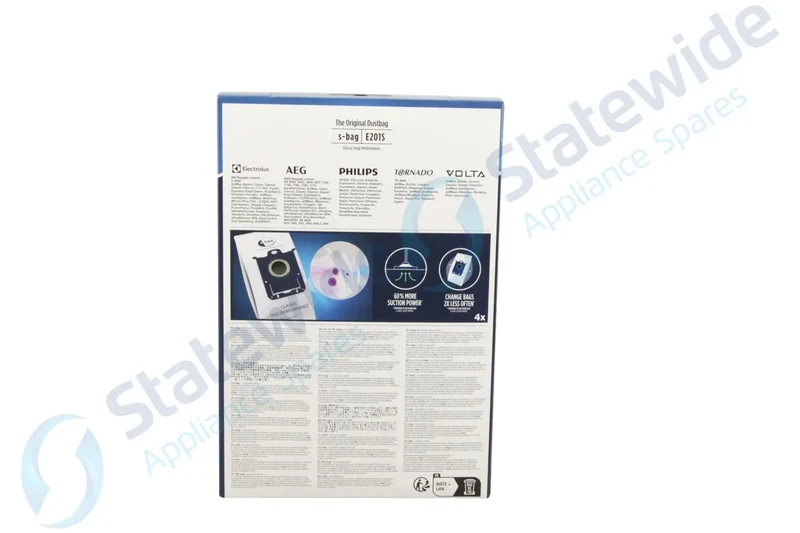 ELECTROLUX "S-BAG CLASSIC" Vacuum (SYNTHETIC) BAGS(4 Pack)-Genuine